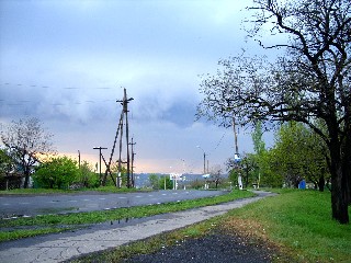 Горняцкая в Торезе  остановка