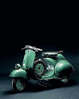 Итальянский мотороллер Vespa