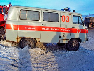 «Карета скорой помощи» на базе УАЗ 369  Конец XX в