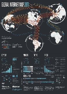 Основные телекоммуникационные кабели в мире