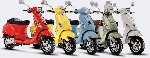 Современные мотороллеры Vespa